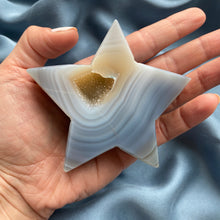 Ladda upp bild till gallerivisning, Agat Druzy Star