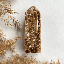 Load image into Gallery viewer, Chocolate Calcite Tower 9 cm