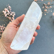 Ladda upp bild till gallerivisning, Klar kvarts månskål