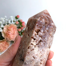 Load image into Gallery viewer, Pink Amethyst Crystal Point nr.4