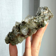 Ladda upp bild till gallerivisning, Epidote with Quartz Specimen
