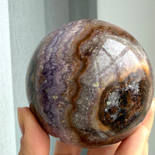 Load image into Gallery viewer, Layered Fluorite Sphere (Kazakhstan)

