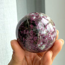 Ladda upp bild till gallerivisning, Rubellite (pink tourmaline) Sphere #2
