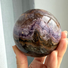 Load image into Gallery viewer, Layered Fluorite Sphere (Kazakhstan)
