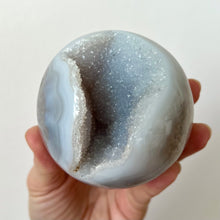 Load image into Gallery viewer, Agate Druzy Sphere Large #1
