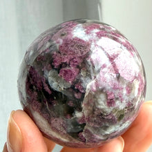 Load image into Gallery viewer, Rubellite (pink tourmaline) Sphere #3
