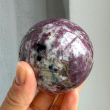 Load image into Gallery viewer, Rubellite (pink tourmaline) Sphere #4
