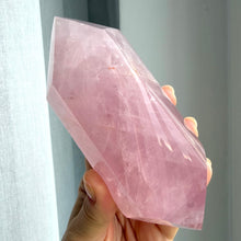 Load image into Gallery viewer, Rose Quartz Double Terminated Crystal
