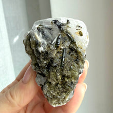 Load image into Gallery viewer, Green Tourmaline in Quartz #1
