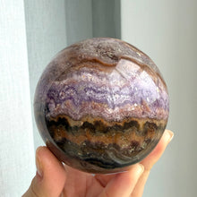 Load image into Gallery viewer, Layered Fluorite Sphere (Kazakhstan)
