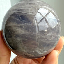 Ladda upp bild till gallerivisning, Blue Rose Quartz Sphere #1
