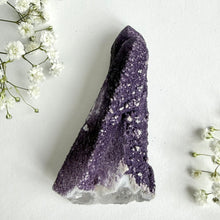 Load image into Gallery viewer, Fluorite-covered Quartz Point
