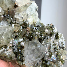 Ladda upp bild till gallerivisning, Epidote with Quartz Specimen
