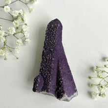 Load image into Gallery viewer, Fluorite-covered Quartz Point
