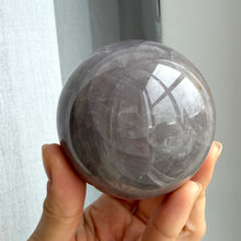 Ladda upp bild till gallerivisning, Blue Rose Quartz Sphere #1
