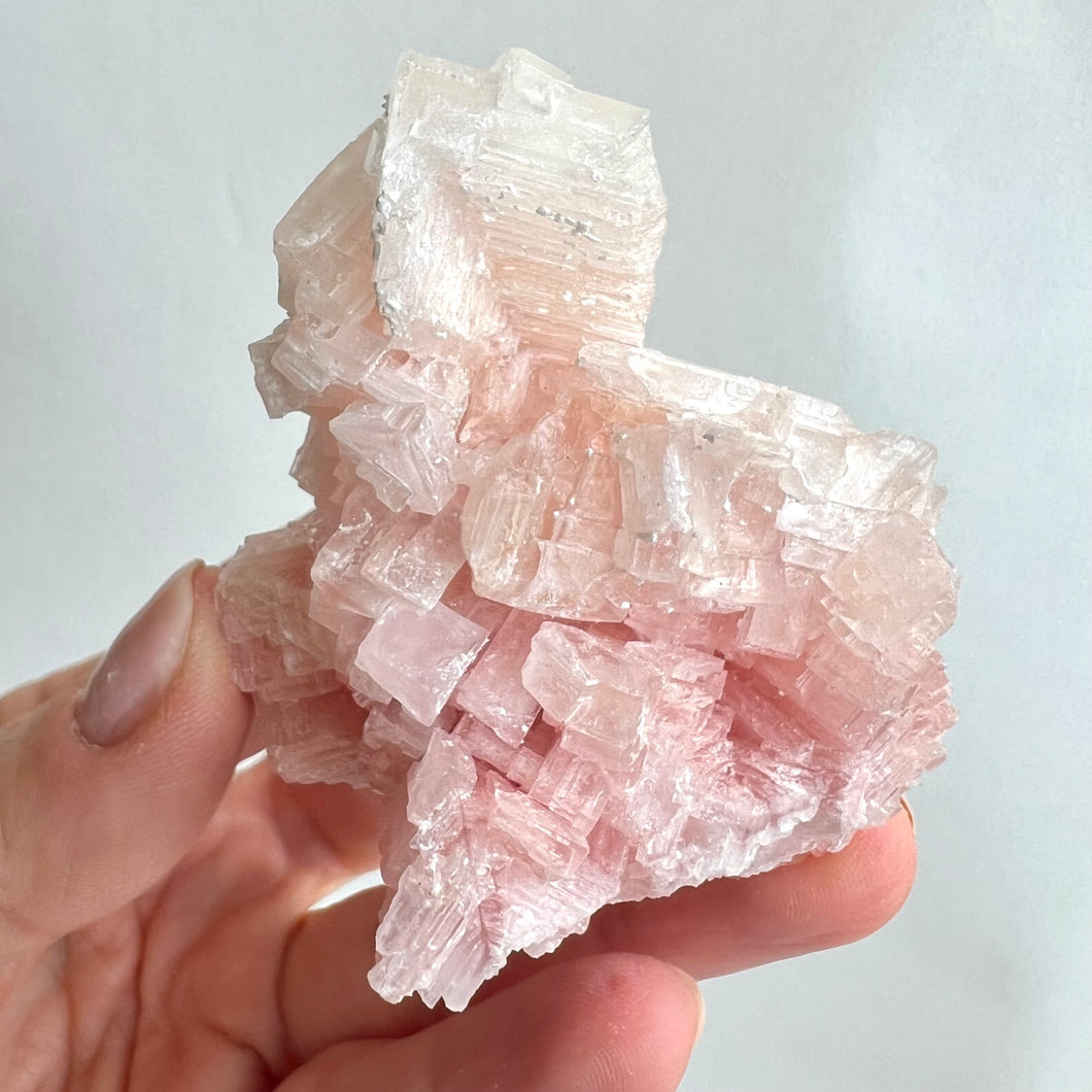 Pink Halite Cluster #4