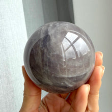 Ladda upp bild till gallerivisning, Blue Rose Quartz Sphere #1
