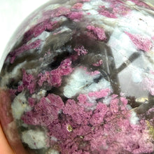 Ladda upp bild till gallerivisning, Rubellite (pink tourmaline) Sphere #1
