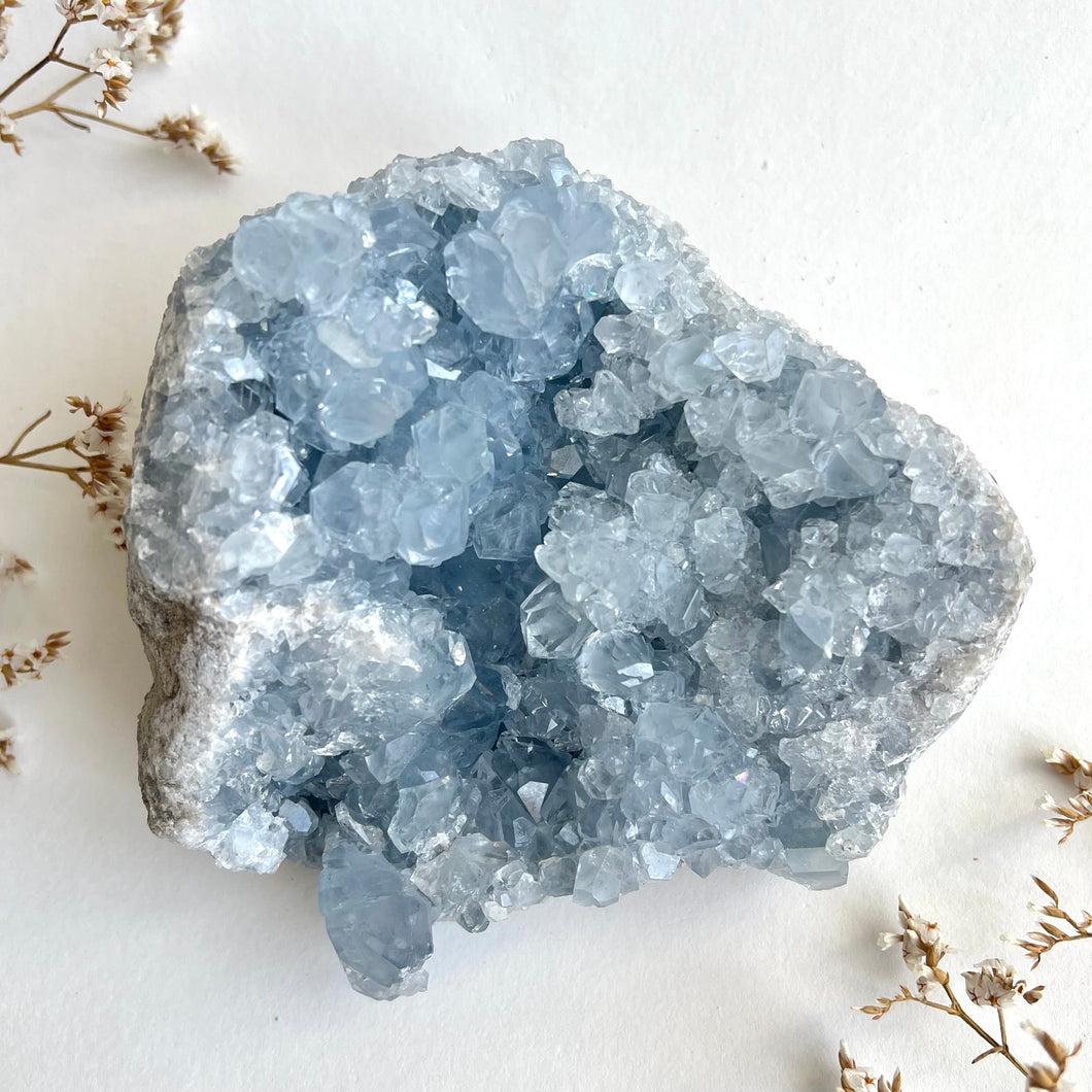 Celestite Cluster 1398g