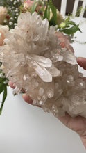 Load and play video in Gallery viewer, Tangerine Quartz Cluster Large
