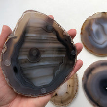 Load image into Gallery viewer, Agate Coasters (set of 4)
