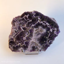 Load image into Gallery viewer, Chevron Amethyst Slice Large
