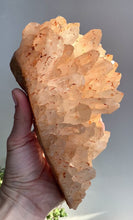 Load and play video in Gallery viewer, Tangerine Quartz Cluster Large
