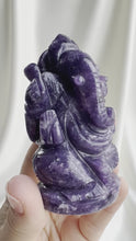 Load and play video in Gallery viewer, Lepidolite Ganesha
