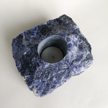 Load image into Gallery viewer, Sodalite Candle Holder
