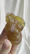 Load and play video in Gallery viewer, Yellow Fluorite Ganesha
