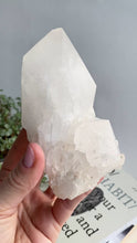 Load and play video in Gallery viewer, Candle Quartz Natural Point XL #3
