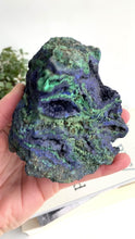 Load and play video in Gallery viewer, Azurite-malachite Cluster, 710g
