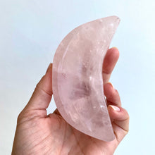 Ladda upp bild till gallerivisning, Månskål i rosenkvarts
