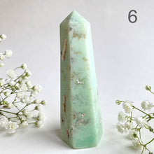Load image into Gallery viewer, Chrysoprase Crystal Point
