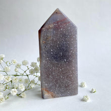 Load image into Gallery viewer, Agate Druzy Tower 13 cm
