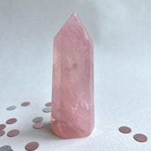 Load image into Gallery viewer, Rose Quartz Crystal Point #21
