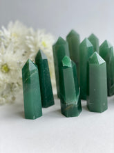 Load image into Gallery viewer, Green Aventurine Crystal Point Small
