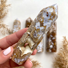 Load image into Gallery viewer, Crazy Lace Agate Crystal Point
