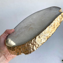 Load image into Gallery viewer, Agate Platter Golden Edge
