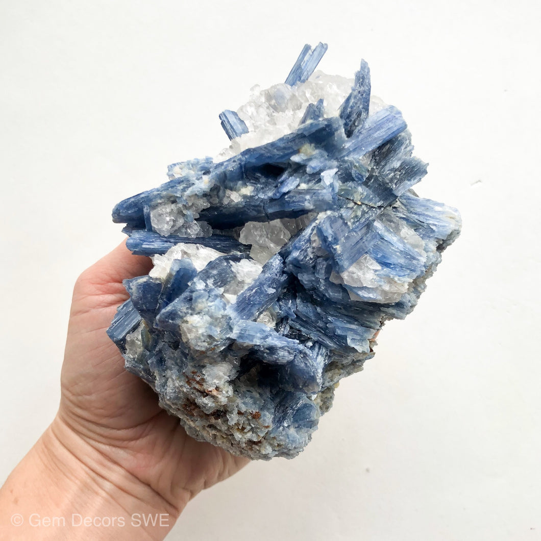 Blue Kyanite Cluster Large