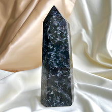 Load image into Gallery viewer, Merlinite (Indigo Gabbro) Tower XL, 1004g
