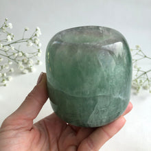 Load image into Gallery viewer, Fluorite Candle Holder (tender color)
