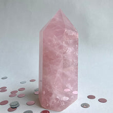 Load image into Gallery viewer, Rose Quartz Crystal Point #22
