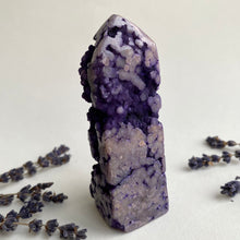 Load image into Gallery viewer, Grape Agate Tower
