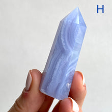 Load image into Gallery viewer, Blue Lace Agate Crystal Point
