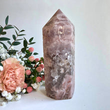 Load image into Gallery viewer, Pink Amethyst Crystal Point, XL
