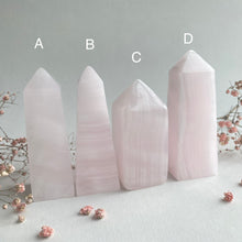 Load image into Gallery viewer, Pink Calcite Tower, 8-9 cm
