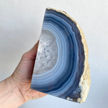 Load image into Gallery viewer, Natural Blue Agate Book Holders #8
