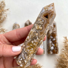 Load image into Gallery viewer, Crazy Lace Agate Crystal Point
