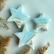 Load image into Gallery viewer, Caribbean Blue Calcite Star
